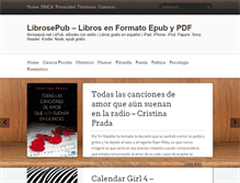 Tablet Screenshot of librosepub.net